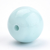 Solid Chunky Bubblegum Acrylic Ball Beads SACR-R835-14mm-09-2