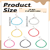 14Pcs 7 Colors Trendy Braided Imitation Leather Bracelet Making BJEW-LP0001-41-2