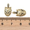 Brass Cubic Zirconia Beads KK-L251-11G-3