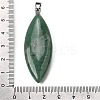 Natural Green Aventurine Big Pendants G-F820-06O-3