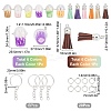 Imitation Milk Tea Keychain Making Kit DIY-SC0020-69-2