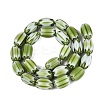 Handmade Millefiori Glass Barrel Beads LS-LA-N002-07B-2