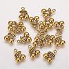Tibetan Style Alloy 3D Cherry Charms X-TIBEP-23493-AG-RS-1