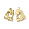 PVD Vacuum Plating 201 Stainless Steel Pendants STAS-J401-VC763-1