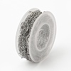 Tarnish Resistant 304 Stainless Steel Cable Chains CHS-F015-18P-4
