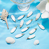 Natural Freshwater Shell Pendants SHEL-BC0001-002-7