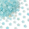 93G Frosted Acrylic Bead Caps FACR-YW0001-10E-1