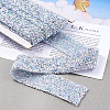 Glitter Resin Hotfix Rhinestone(Hot Melt Adhesive On The Back) OCOR-TA0002-02-40mm-6