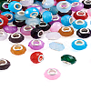 Mega Pet 110Pcs 11 Colors Resin European Beads RPDL-MP0001-01-20