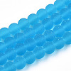 Transparent Glass Beads Strands GLAA-T032-T6mm-MD06-1