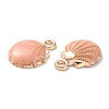 Alloy Enamel Pendants PALLOY-F224-09G-05-3
