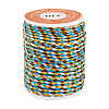 1 Roll Three Color Polycotton Cord Metallic Cord OCOR-TA0002-42A-1