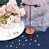 800Pcs 2 Styles  304 Stainless Steel Flat Round Blank Peg Stud Earring Findings FIND-BBC0003-52-4
