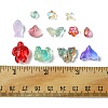 120Pcs 12 Style Transparent Glass Beads Sets GLAA-FS0001-69-4