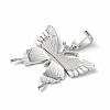 Alloy Rhinestone European Dangle Charms PALLOY-M206-08P-3