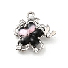 Alloy Acrylic Pendants PALLOY-R157-02P-02-1