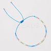 Minimalist Summer Glass Seed Beaded Adjustable Bracelets for Women JD5606-2-2