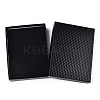 Rhombus Textured Cardboard Jewelry Boxes LS-CBOX-T006-01A-1
