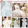 Detachable Velvet Bowknot for Garment Wedding Dress Accessories DIY-WH0588-13-5
