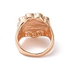 Enamel Flower with Yin Yang Finger Rings LS-RJEW-H108-01A-KCG-3