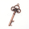 Retro Alloy Pendants PALLOY-WH0076-66R-RS-1