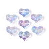 Transparent Glass Beads GLAA-T025-28A-1