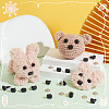60Pcs Plastic Safety Noses DIY-GA0006-62A-3