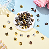 80Pcs 4 Colors Tibetan Style Alloy Kitten Beads TIBEP-YW0002-20-4