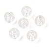 Transparent acrylic beads X-PL526_8MM-3