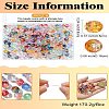 300Pcs Transparent Baking Paint Glass Beads GLAA-CJ0002-46-9
