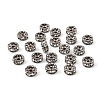 Brass Rhinestone Spacer Beads X-RB-A014-Z8mm-01B-NF-3