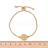 304 Stainless Steel Box Chain Slider Bracelets BJEW-B163-01G-5