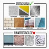Translucent PVC Self Adhesive Wall Stickers STIC-WH0021-013-8