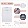 10Pcs BOPP and Aluminized PET and PE Resealable Coffee Zipper Bags with Valve ABAG-TA0001-93A-3