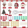 SUNNYCLUE DIY Christmas Preppy Bracelet Making Kit DIY-SC0021-68-2