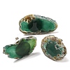Dyed & Heatsd Natural Agate Slice USB Night Light Decoration G-Q170-10C-1