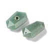 Natural & Synthetic Mixed Gemstone Faceted Pendants G-B151-02-3