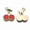 Alloy Enamel Pendants ENAM-T011-105-NR-3