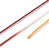Segment Dyed Twisted Waxed Polyester Cord YC-C003-01D-3