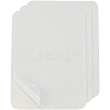 Rectangle Self Adhesive Linen Patches AJEW-WH20011-10B-1
