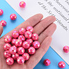 Opaque Acrylic Beads TACR-S154-10F-02-2