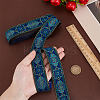 Ethnic Style Embroidery Polyester Ribbons OCOR-WH0066-07A-3