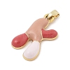 Alloy Enamel Pendants ENAM-S023-01G-K-3