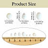 140Pcs 7 Styles Glass Cabochons MRMJ-CJ0001-24-2