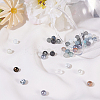 Glass Round Beads GLAA-PH0007-60-WH-5