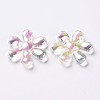 Transparent Acrylic Beads TACR-S154-35C-205-2