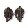Natural Dragon Blood Pendants G-I336-01-23-1