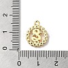 Brass Micro Pave Cubic Zirconia Pendants KK-B079-11G-3