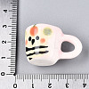 Handmade Porcelain Bear Mug Cup Decoration PORC-T133-21A-4