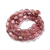 Natural Strawberry Quartz Beads Strands G-G146-A15-01-3